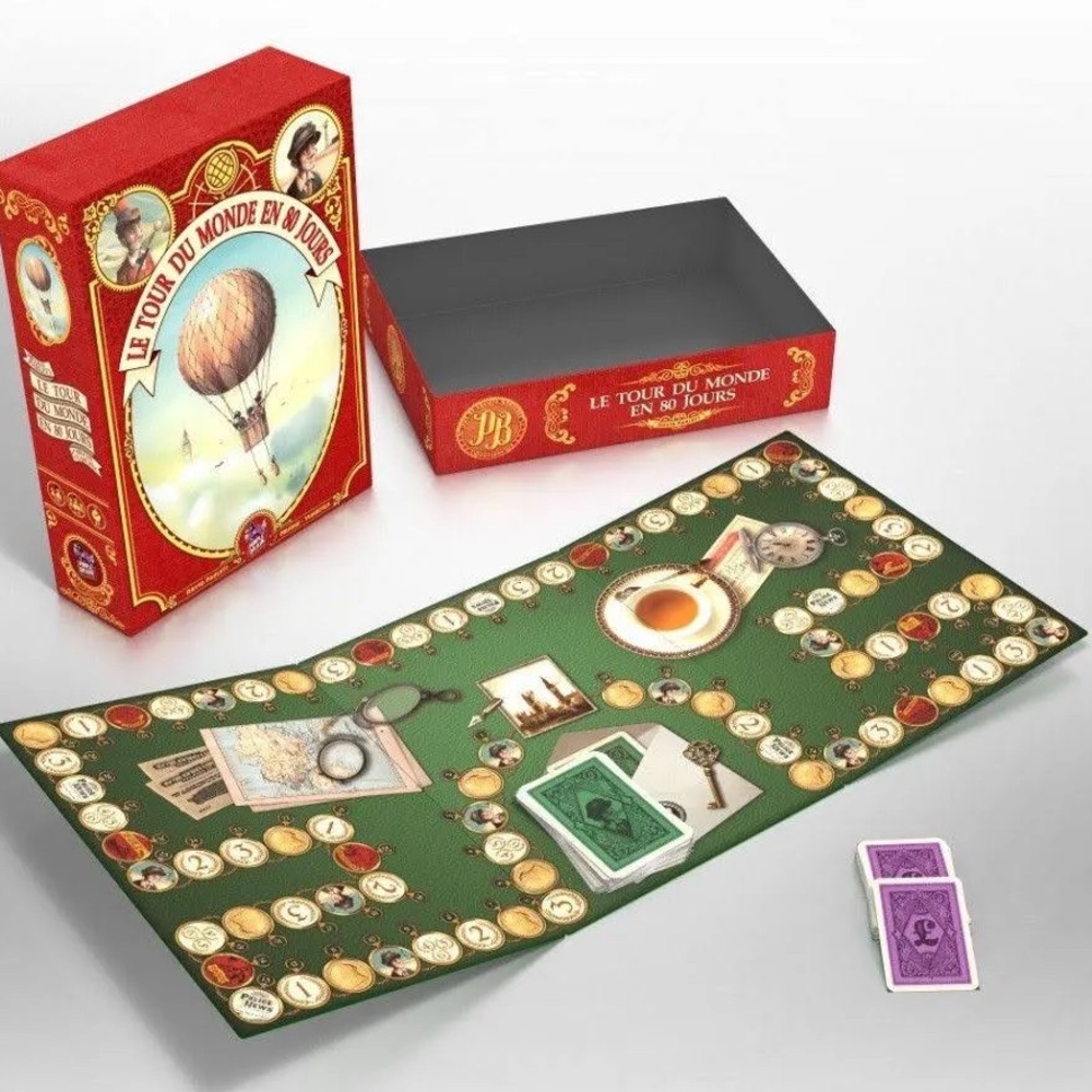 David Parlett Around The World In 80 Days iello Board Game Sealed  2-6 Players